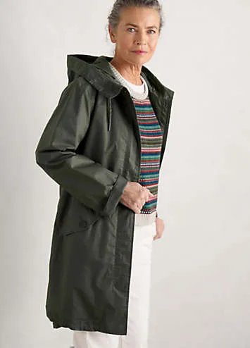 Seasalt Cornwall Green Seafaring Coat | Grattan