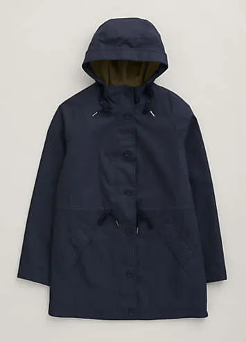 Seasalt Cornwall Navy Fulmar Coat | Grattan