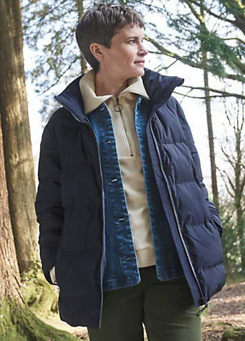 Seasalt Cornwall Navy Waymaker Jacket | Grattan