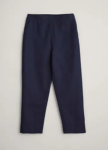 Seasalt Cornwall Navy Westlin Trousers | Grattan