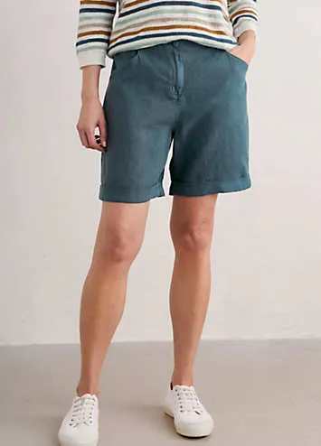 Seasalt Cornwall Penderleith Linen Shorts | Grattan