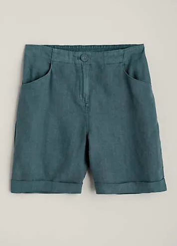 Seasalt Cornwall Penderleith Linen Shorts | Grattan