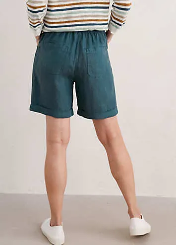 Seasalt Cornwall Penderleith Linen Shorts | Grattan