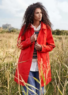 Seasalt Cornwall Red Cloudburst Mac | Grattan