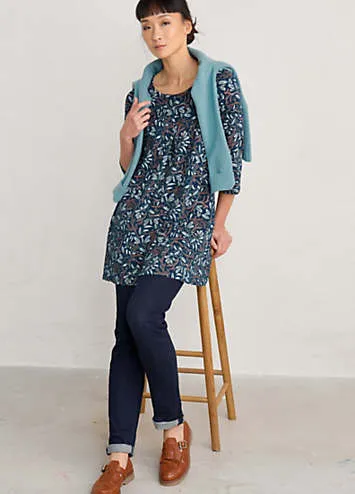 Seasalt Cornwall Teal Arusha Tunic | Grattan