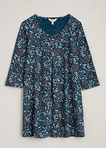 Seasalt Cornwall Teal Arusha Tunic | Grattan