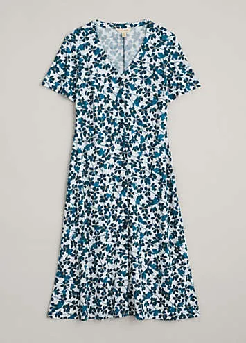 Seasalt Cornwall Teal Lilian Dress | Grattan