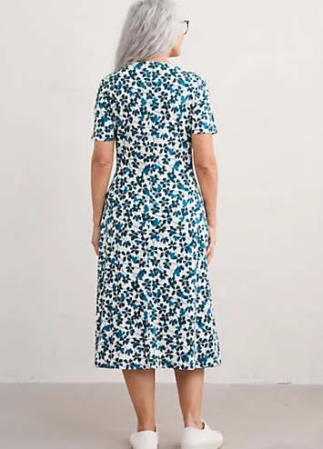 Seasalt Cornwall Teal Lilian Dress | Grattan