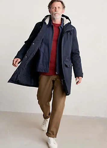 Seasalt Cornwall Tidesman Waterproof Coat | Grattan