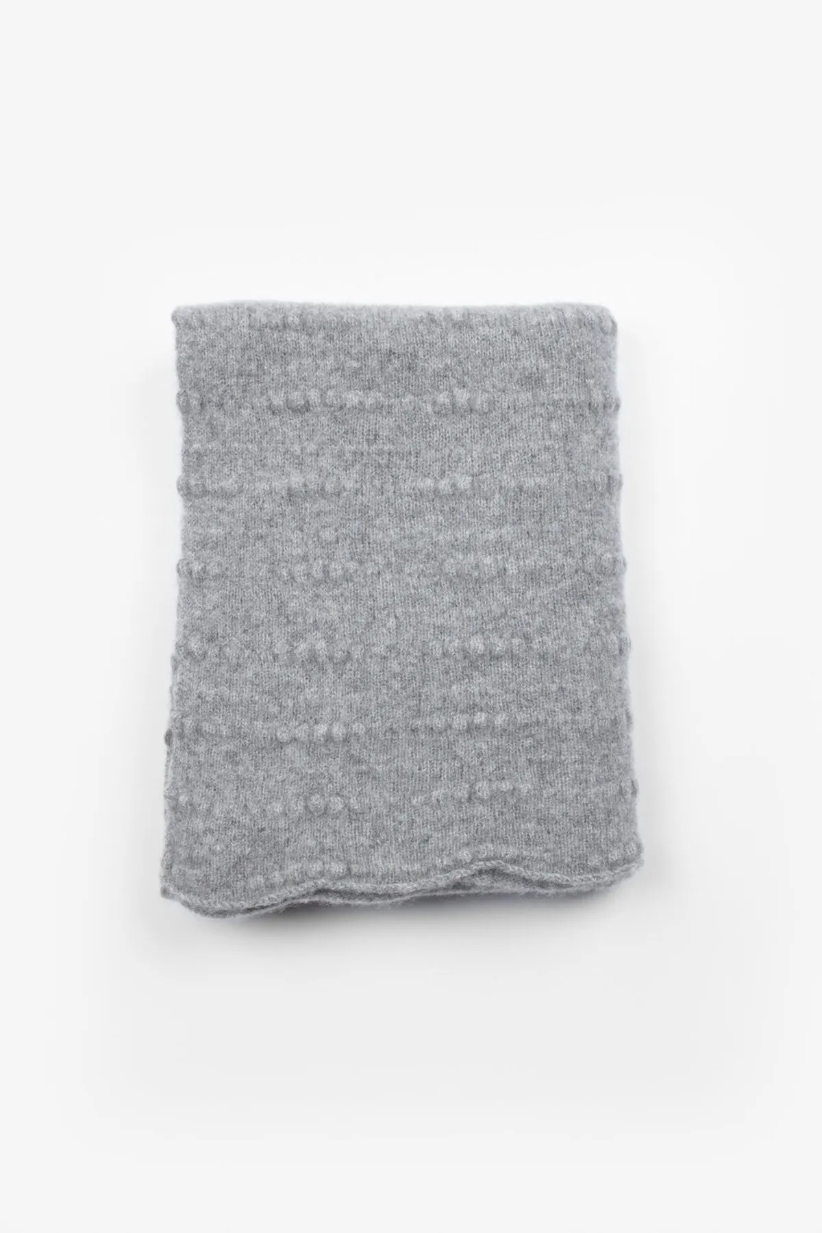 SLUB SCARF - Ash Grey