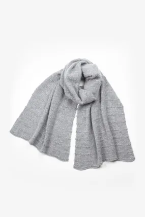 SLUB SCARF - Ash Grey