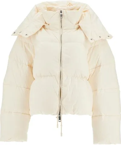 SPORTMAX short oversized beira down jacket