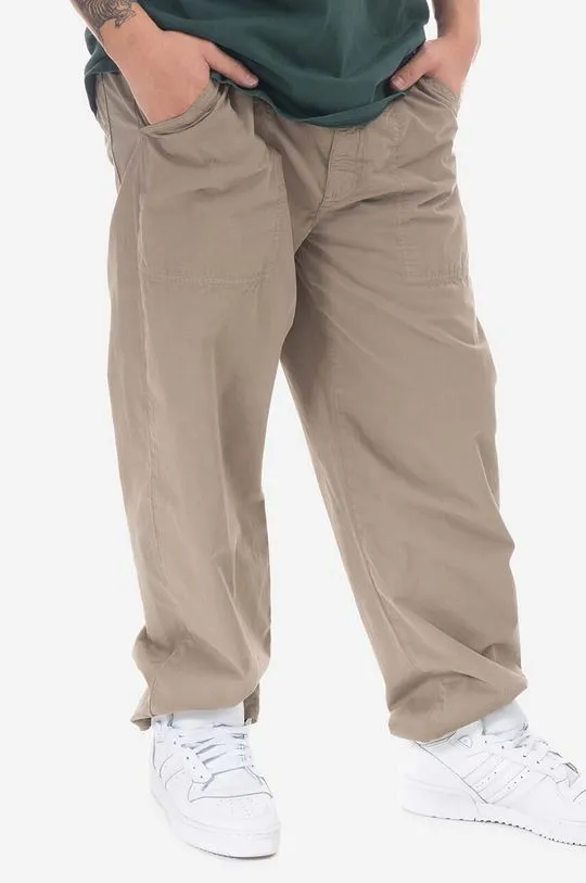 Stan Ray cotton trousers beige color