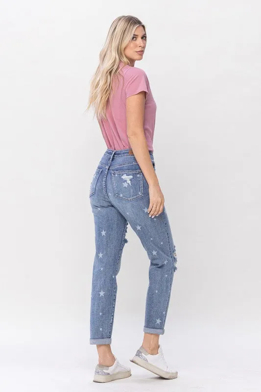 Star Crossed Boyfriend Jeans