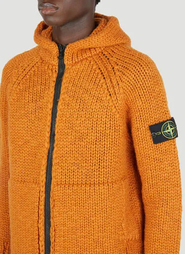 STONE ISLAND  |Wool Street Style Long Sleeves Logo Sweaters