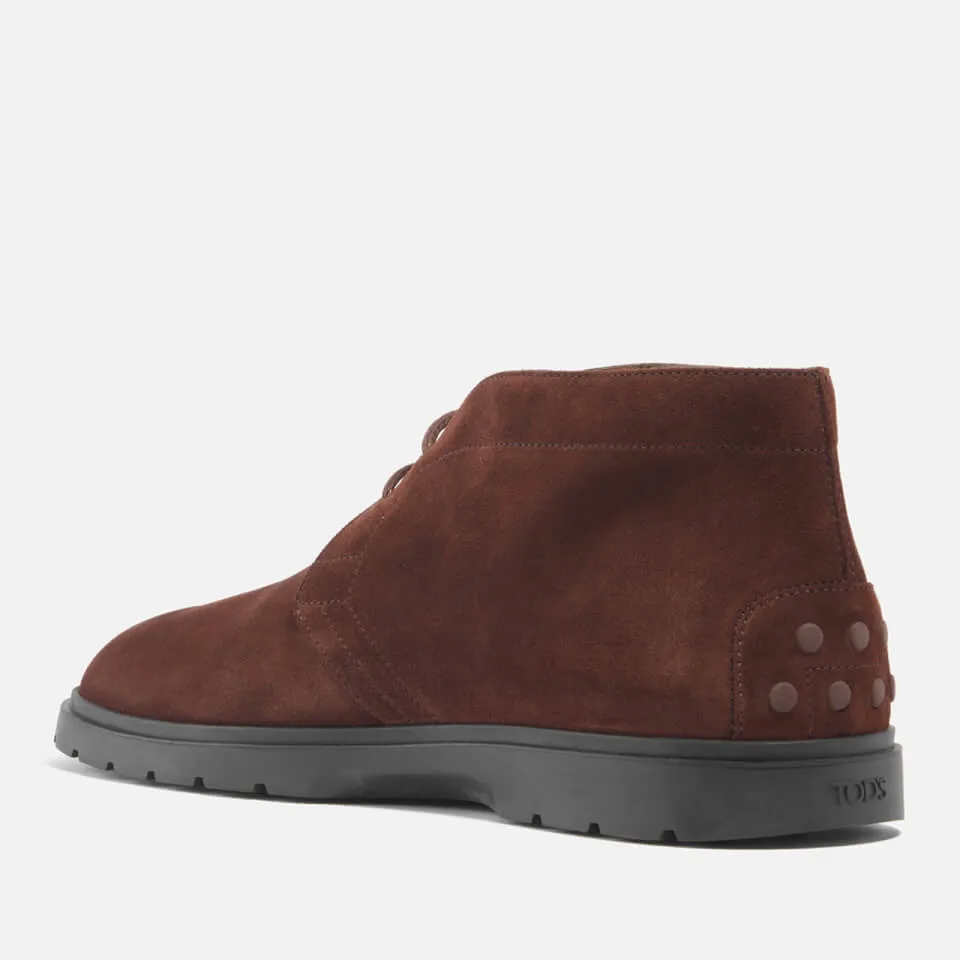 Tod's Men's Suede Desert Boots - UK 7 | Coggles