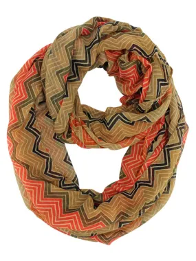 Tribal Print Ring Scarf