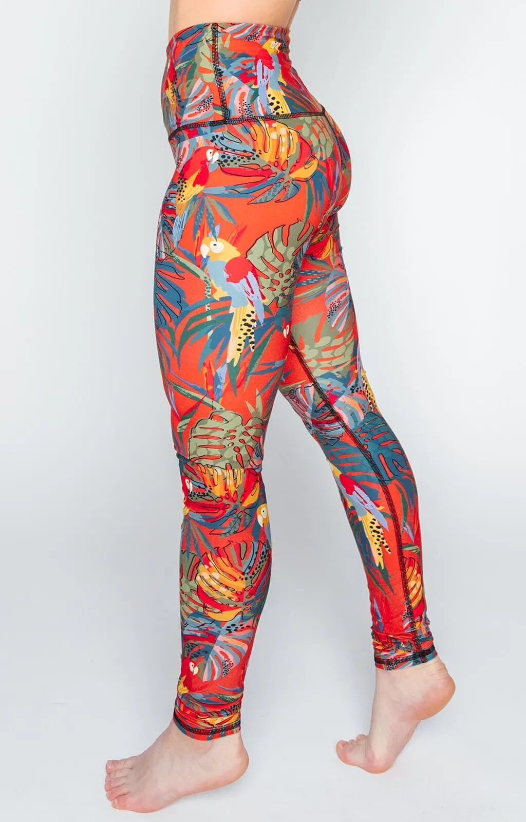 Tropical Paradise Printed Yoga Leggings