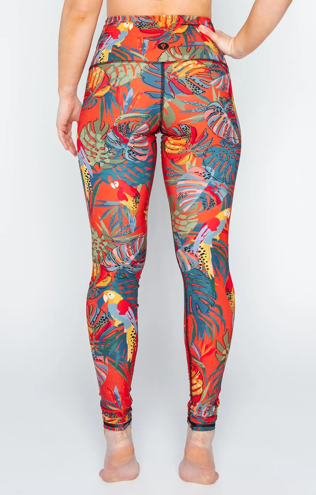 Tropical Paradise Printed Yoga Leggings