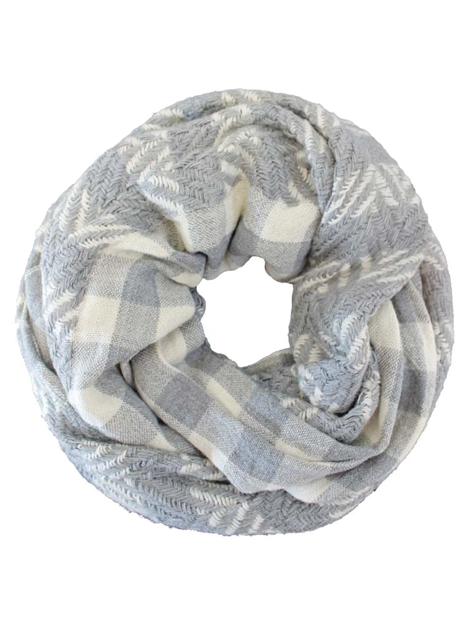 Twill Herringbone Oblong Neck Scarf