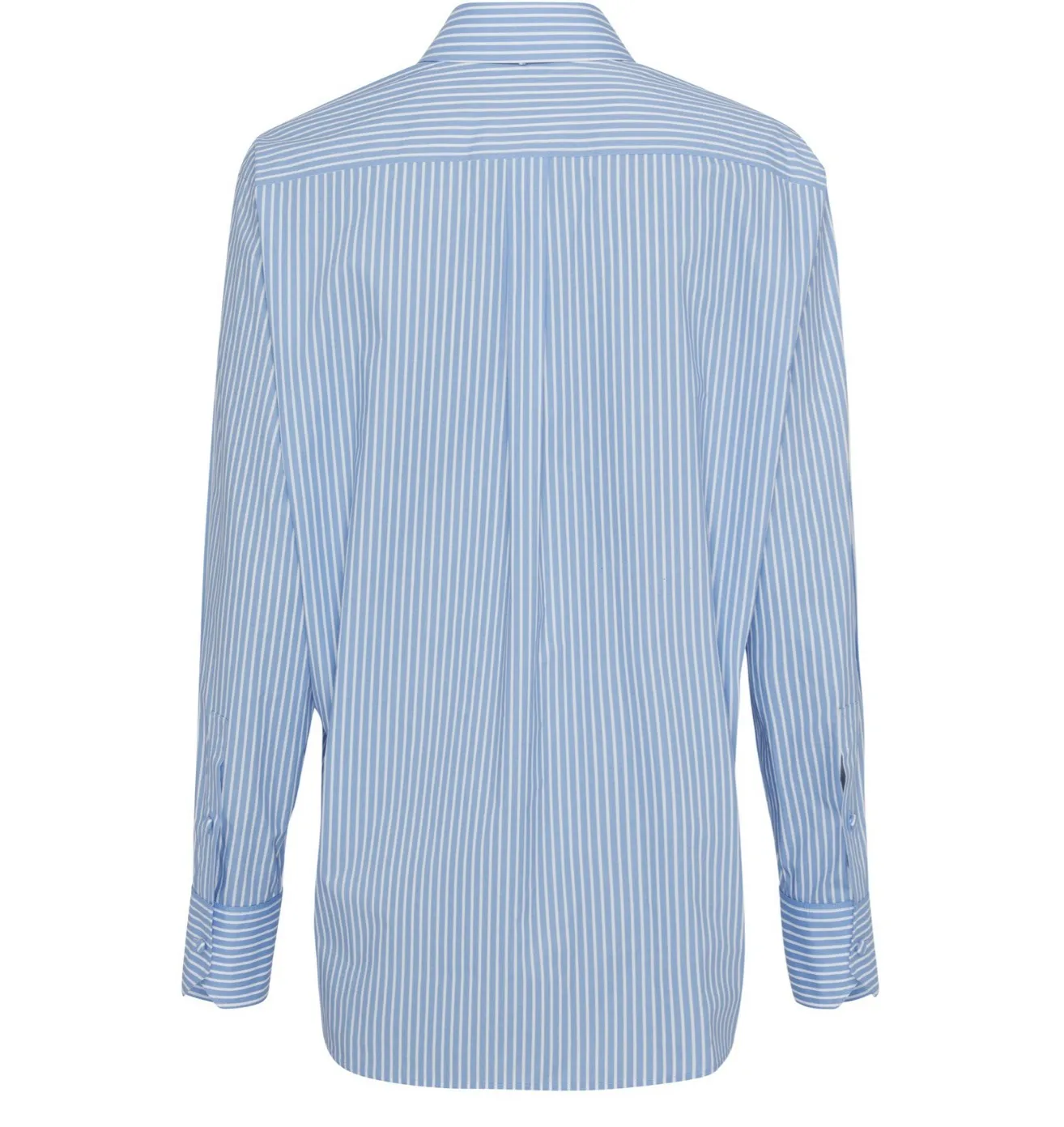 VALENTINO  |Stripes Casual Style Long Sleeves Cotton Elegant Style