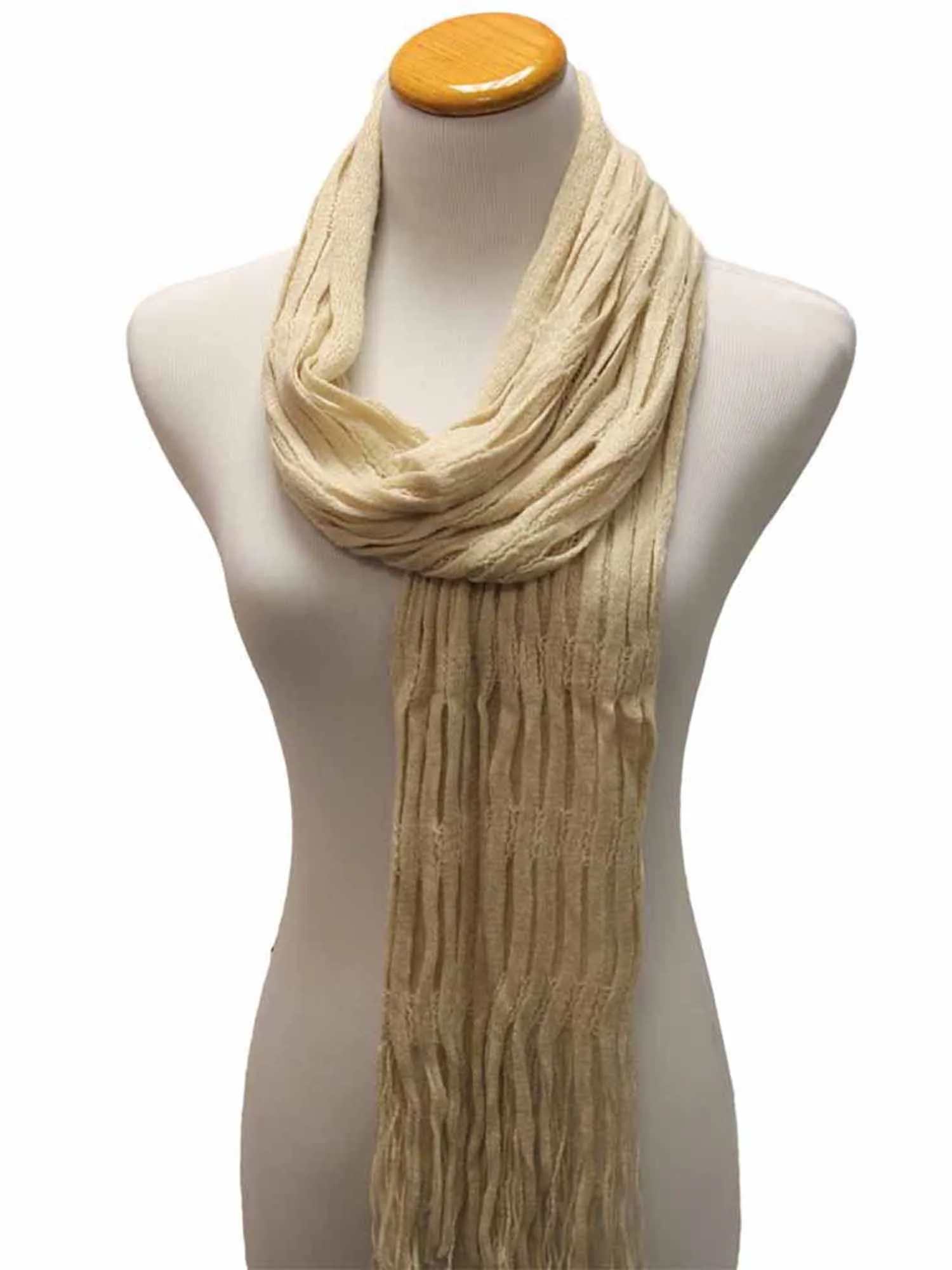 Versatile Long Soft Knit Winter Neck Scarf