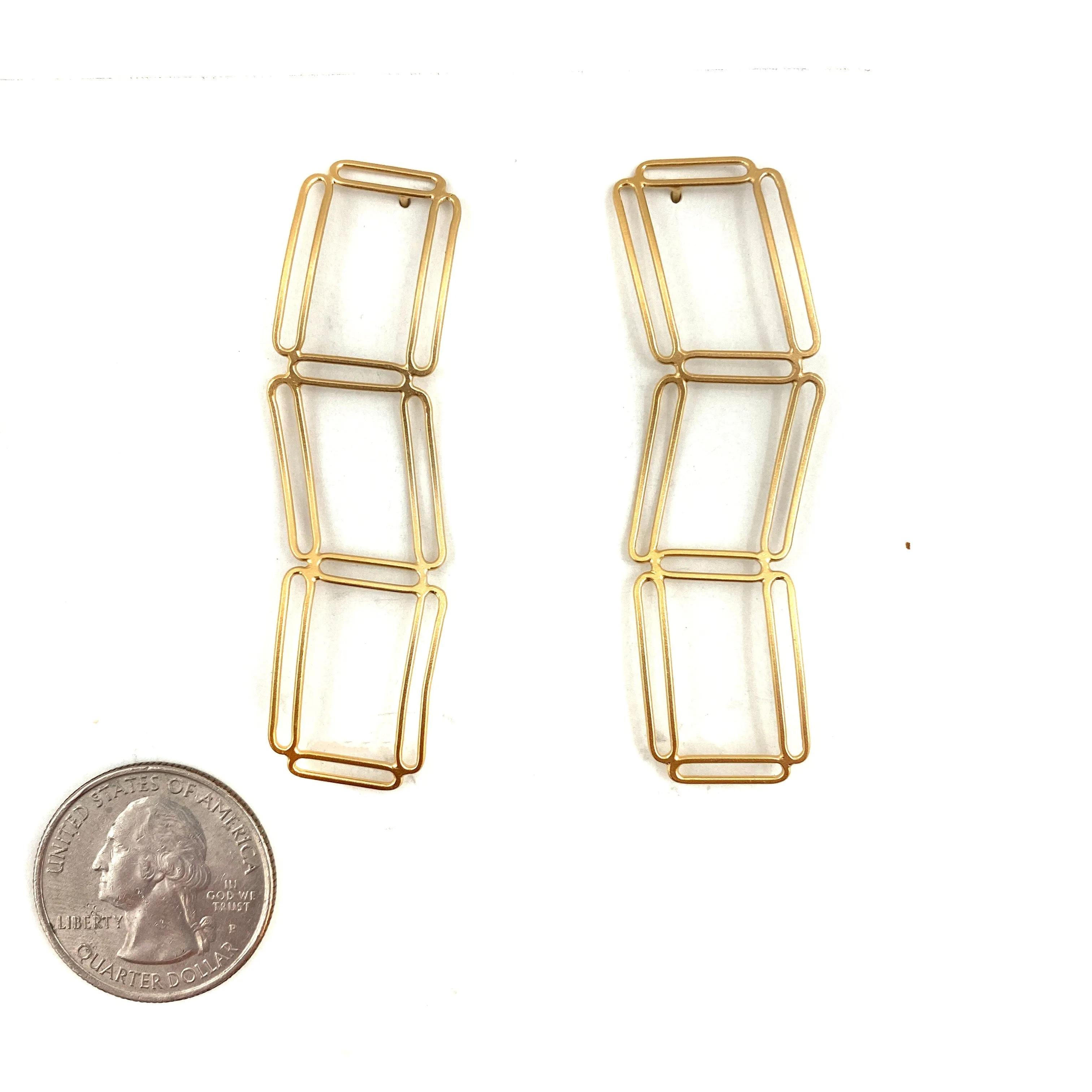 Wavy Ladder Earrings