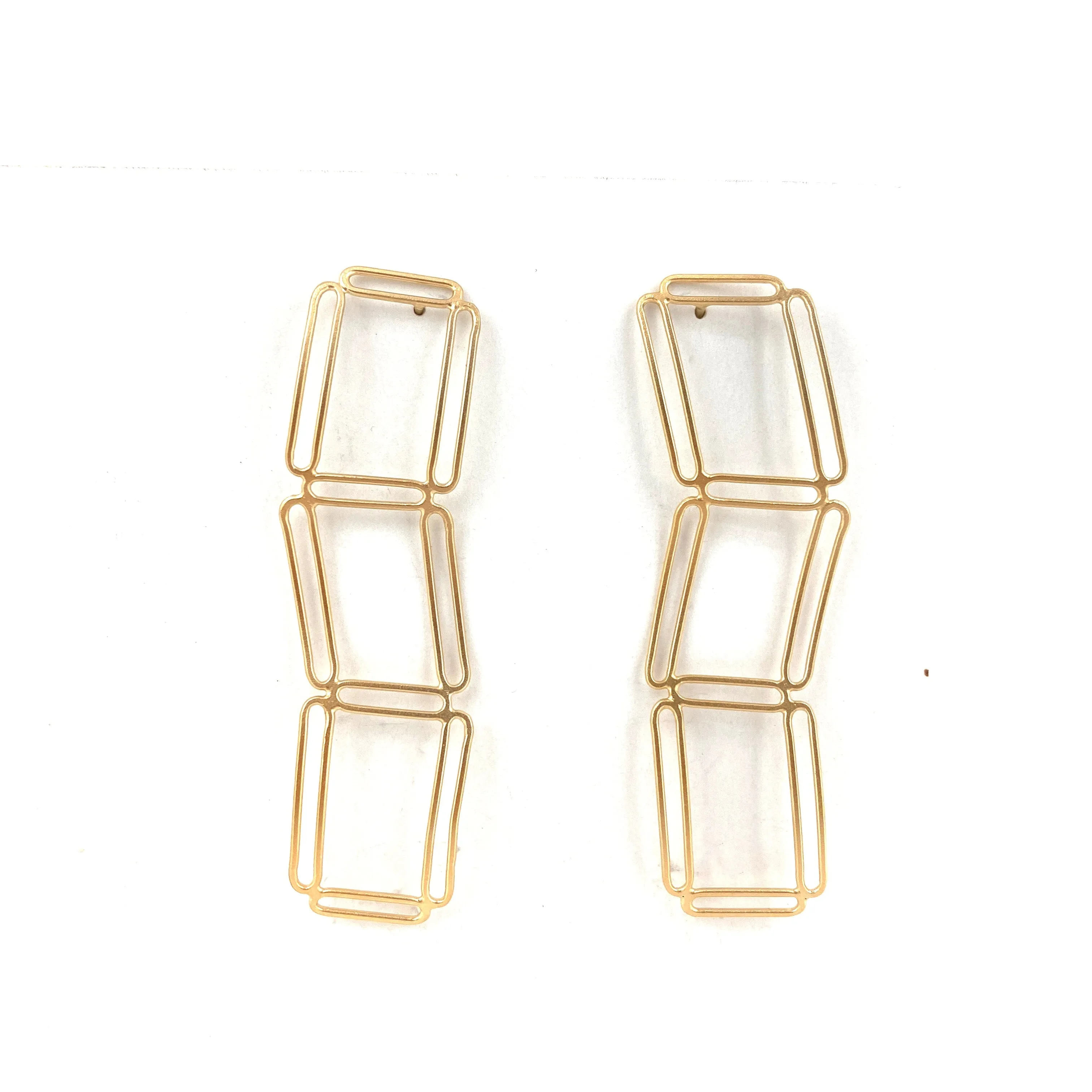 Wavy Ladder Earrings