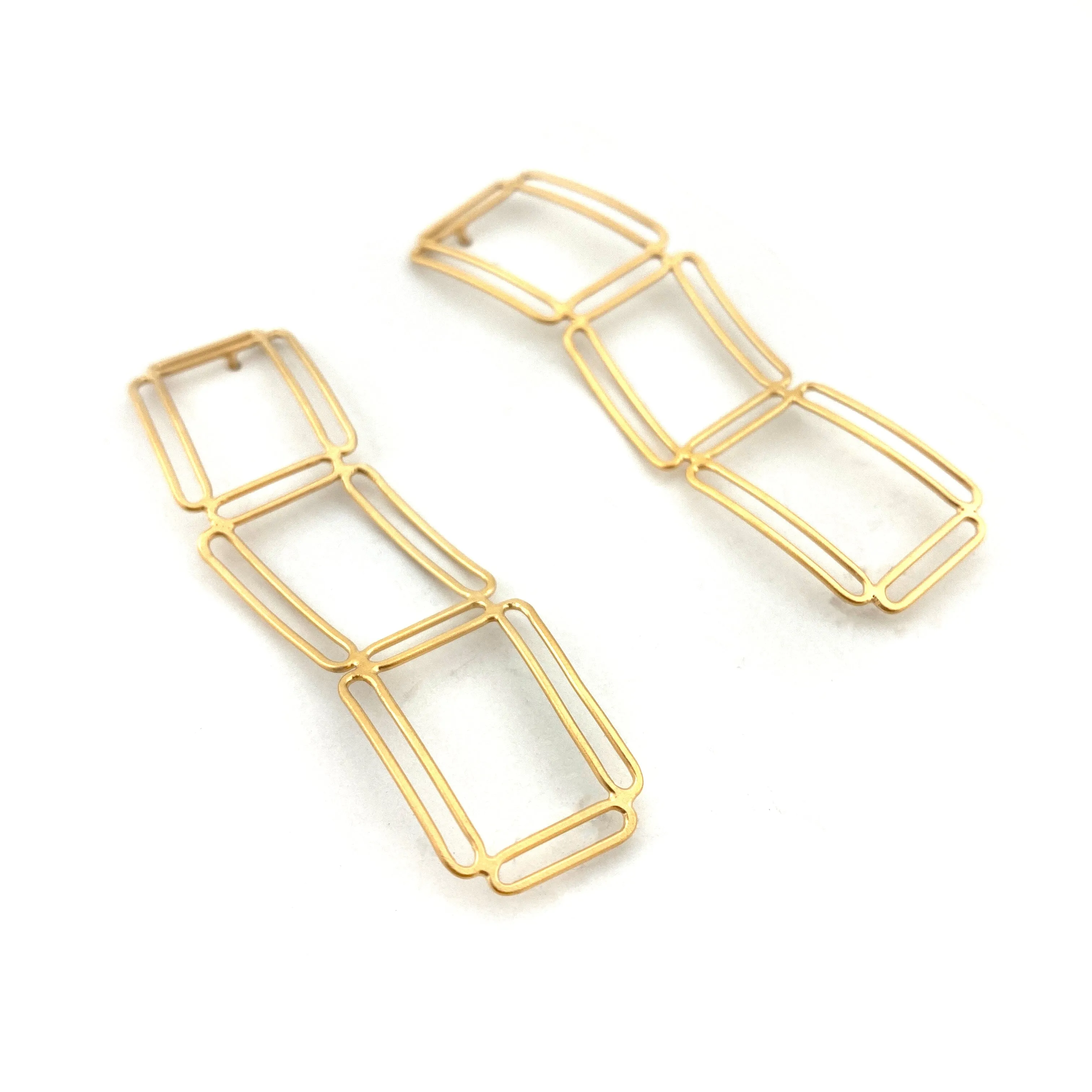 Wavy Ladder Earrings