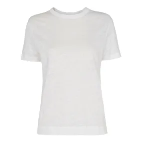 WHISTLES The Sustainable Edit Emily Ultimate T-Shirt - White