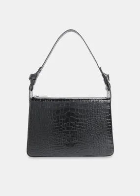 Whistles Women's Erica Croc Shoulder Bag