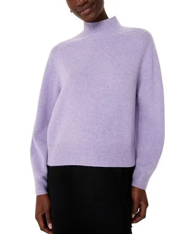 Whistles Wool Funnel Neck Knit Sweater