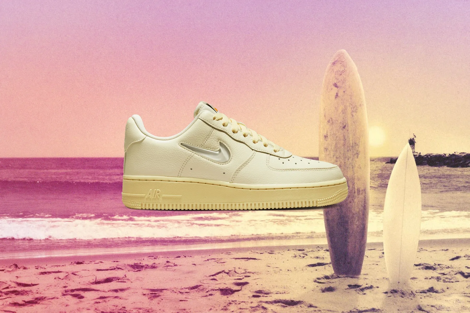 Women's Air Force 1 '07 LX - Coconut Milk/Light Bone/Lemon Wash