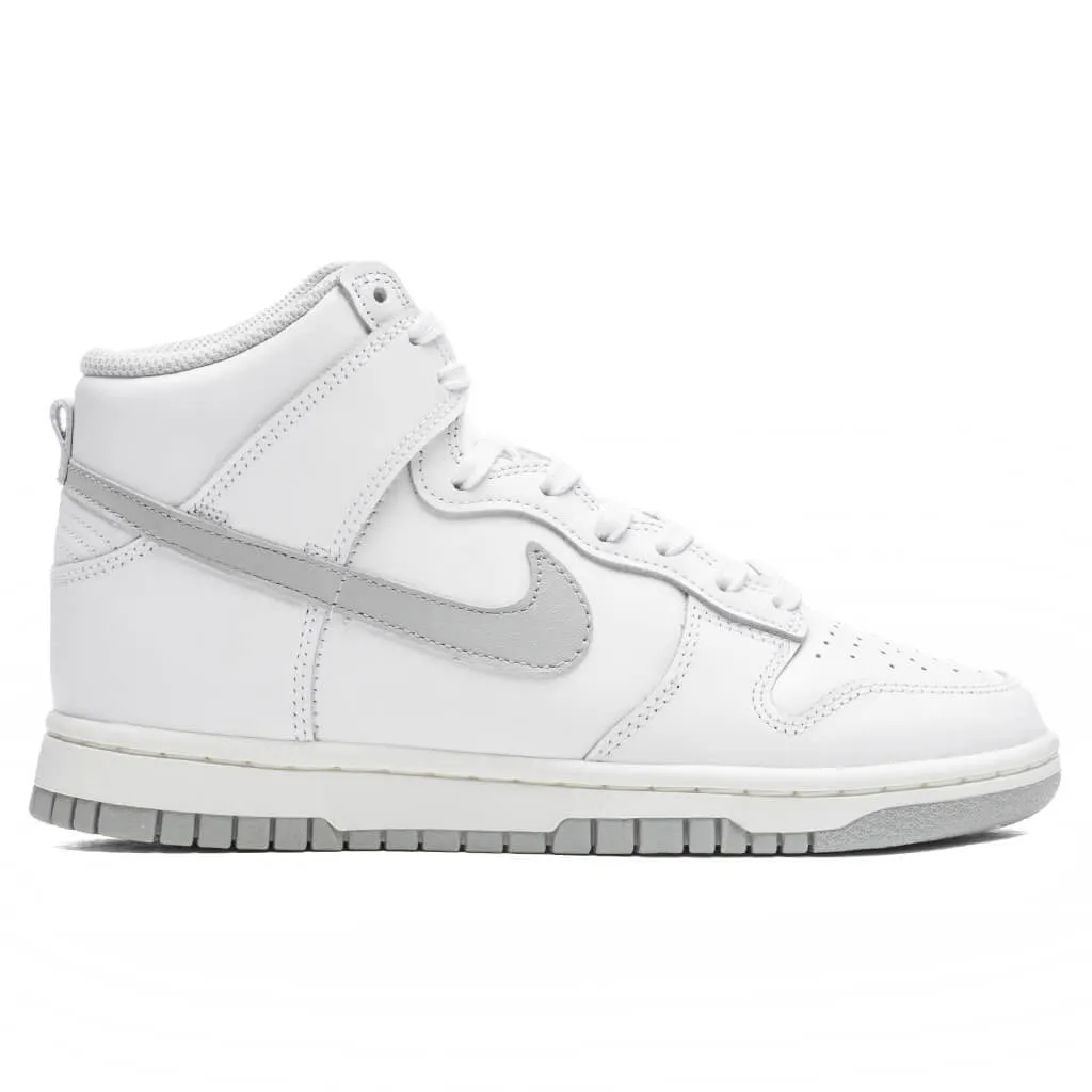 Women's Dunk High - White/Grey Fog/Sail