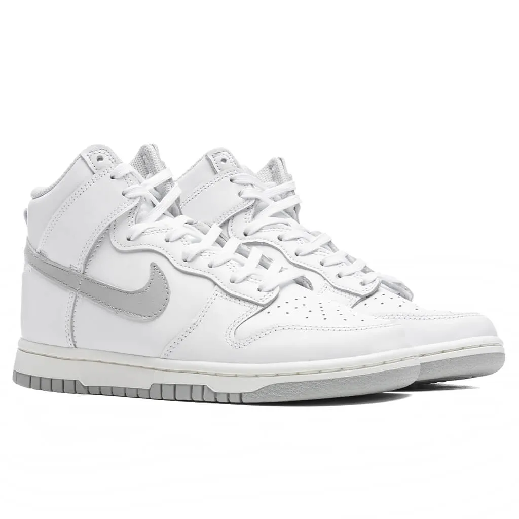 Women's Dunk High - White/Grey Fog/Sail