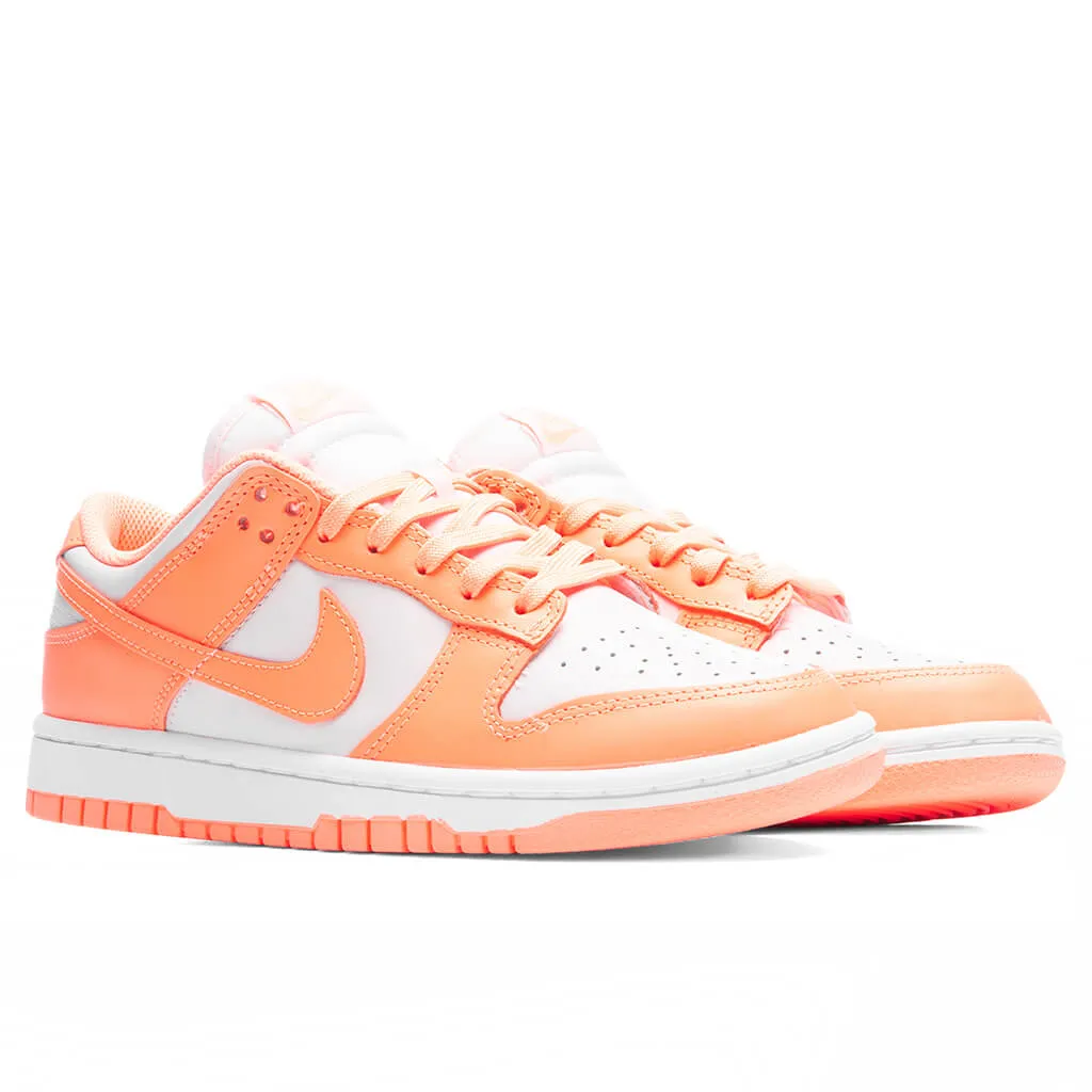 Women's Dunk Low - Peach Cream/White