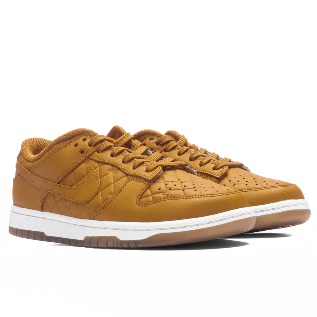 Women's Dunk Low - Wheat/Gum Light Brown