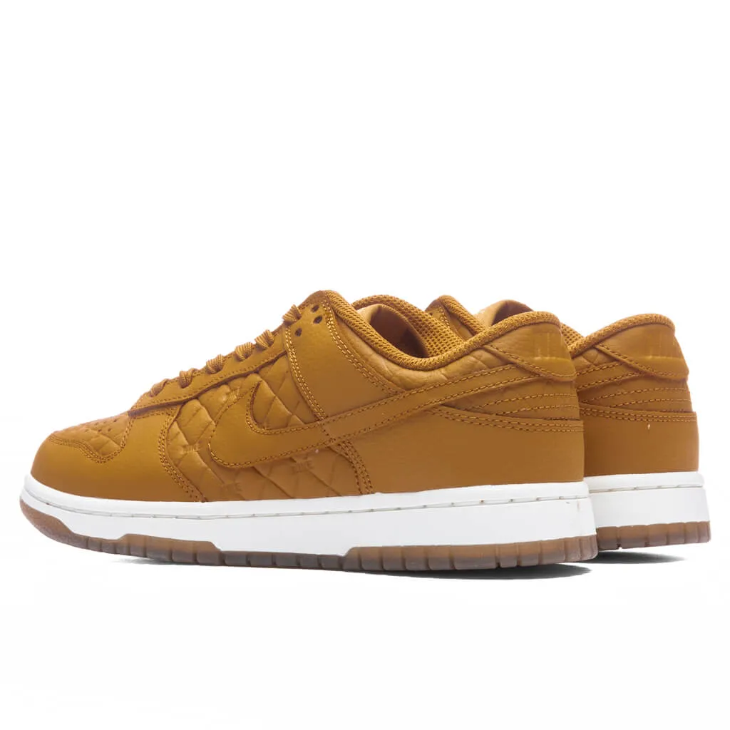 Women's Dunk Low - Wheat/Gum Light Brown