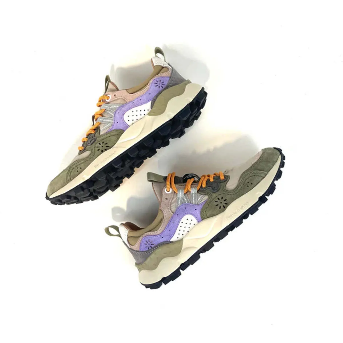 Yamano 3 Sneaker - Militare/Taupe/Violet